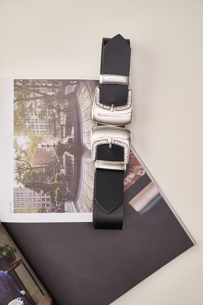 UPSIDE DOWN DOUBLE LEATHER BELT – INDIVIDUAL ART LEATHER – INDIVIDUAL ART LEATHER