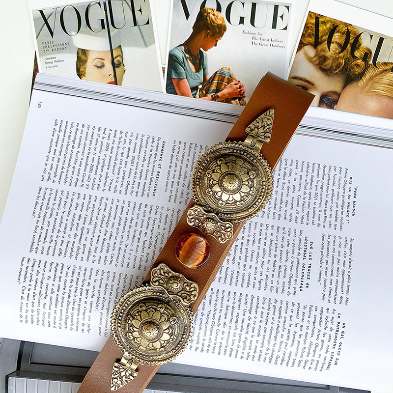 SWAY LEATHER BELT – INDIVIDUAL ART LEATHER – INDIVIDUAL ART LEATHER