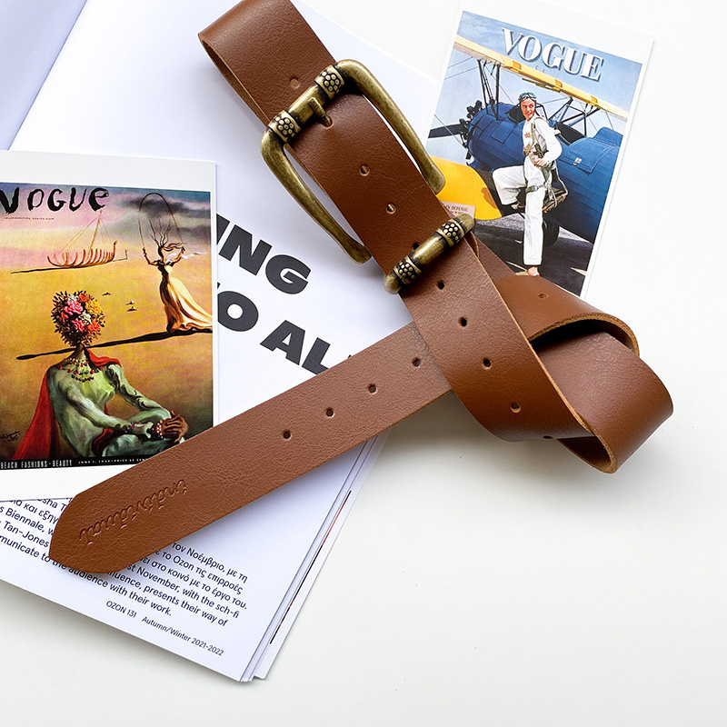 ALONE LEATHER BELT – INDIVIDUAL ART LEATHER – INDIVIDUAL ART LEATHER