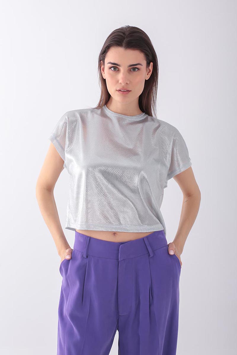 LUREX T-SHIRT METALLIC – CKONTOVA