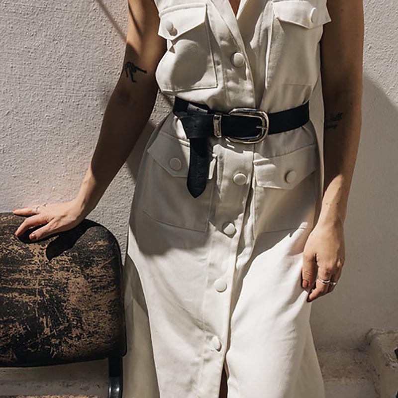 NIKITA LEATHER BELT – INDIVIDUAL ART LEATHER – INDIVIDUAL ART LEATHER