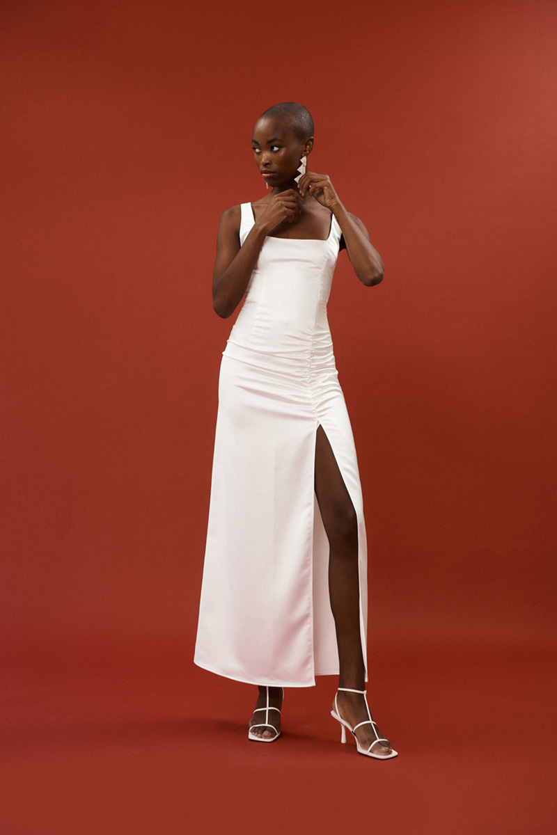LEONNIE DRESS | WHITE – MIX & MATCH