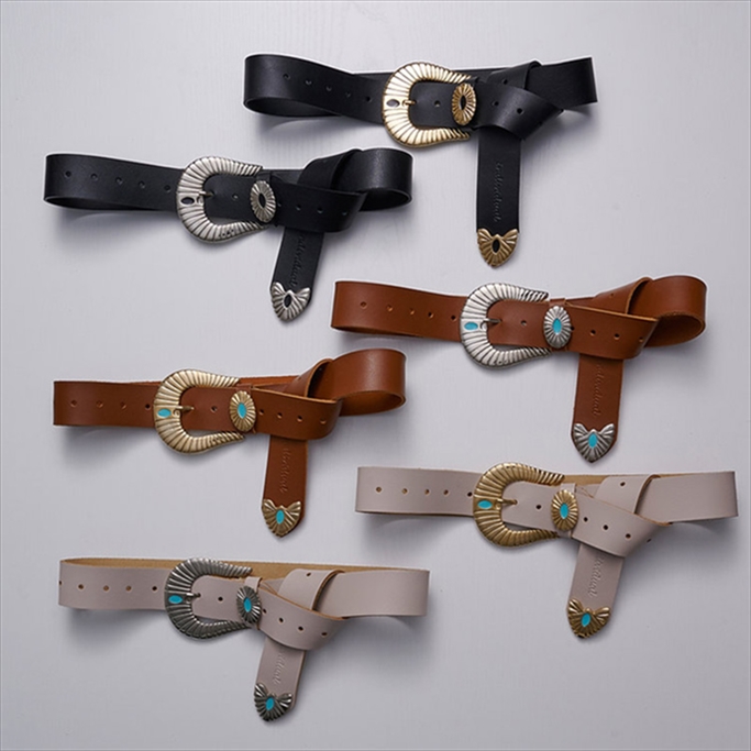 ABLAZE LEATHER BELT – INDIVIDUAL ART LEATHER – INDIVIDUAL ART LEATHER