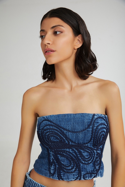 THE SOFT SERVE STRAPLESS TOP – 4TAILORS