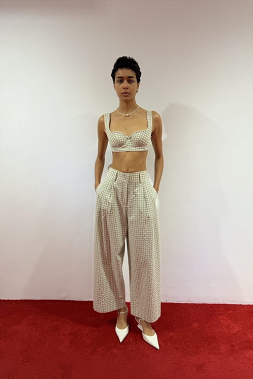 BUSTIER TOP – MILK WHITE