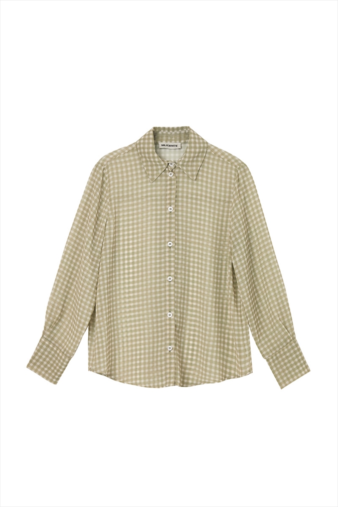 PRINTED SHIRT – MILK WHITE