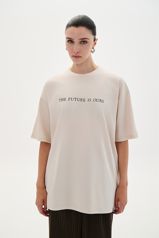 T SHIRT THE FUTURE IS OURS – COMBOS KNITWEAR