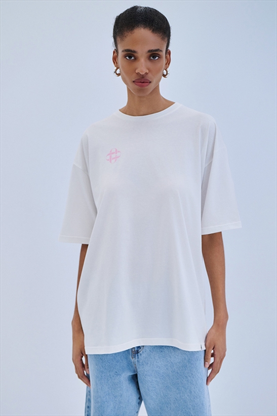 T-SHIRT WITH COMBOS LOGO – COMBOS KNITWEAR