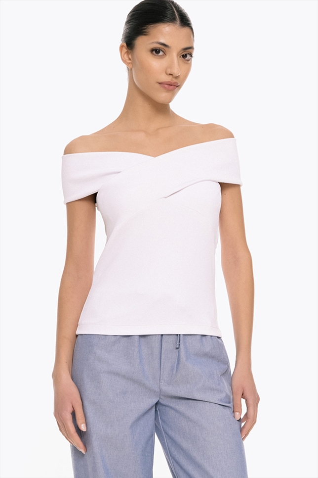 AFTERRING OFF SHOULDERS TOP – 4TAILORS