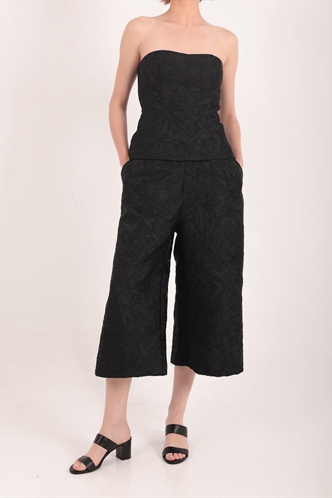 TEXTURED ZIP CULOTTE – CKONTOVA