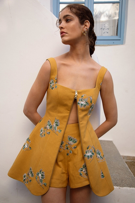 AFAR GILET DRESS – NIDODILEDA