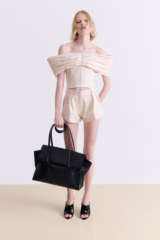 CREAM CORSET TOP – VASSIA KOSTARA