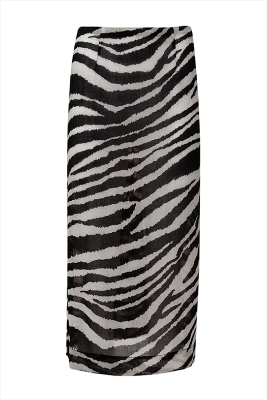 ZEBRA PRINT SLIM FIT SHIRT – VASSIA KOSTARA