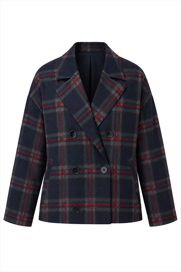 PLAID BLAZER – CKONTOVA