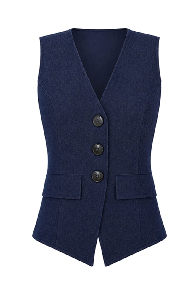 DENIM VEST – CKONTOVA