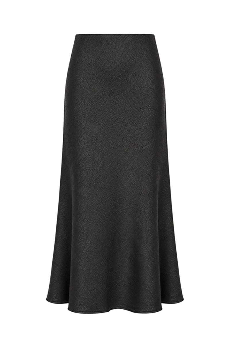 SATIN MIDI SLINKY SKIRT – CKONTOVA