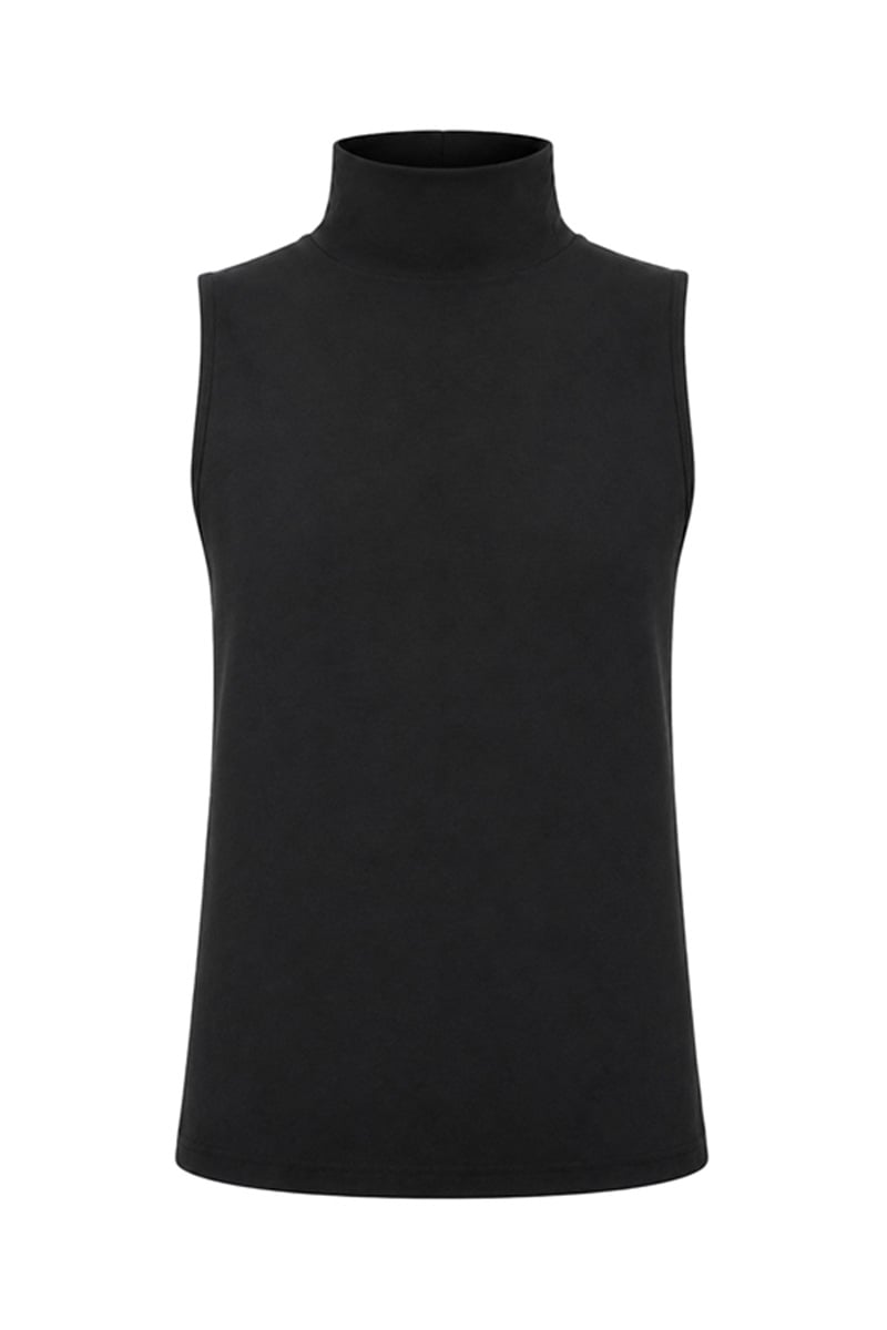 SLEEVELESS TURTLENECK TOP – CKONTOVA