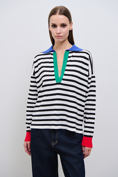 MARINA KNIT POLO – COMBOS KNITWEAR