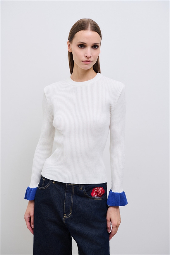 SOHO KNIT BLOUSE – COMBOS KNITWEAR