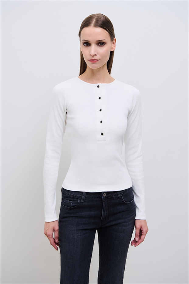 MIA RIB TOP – COMBOS KNITWEAR