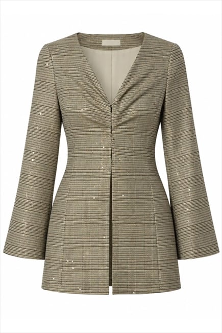 GLOW ZIPPER BLAZER – CKONTOVA