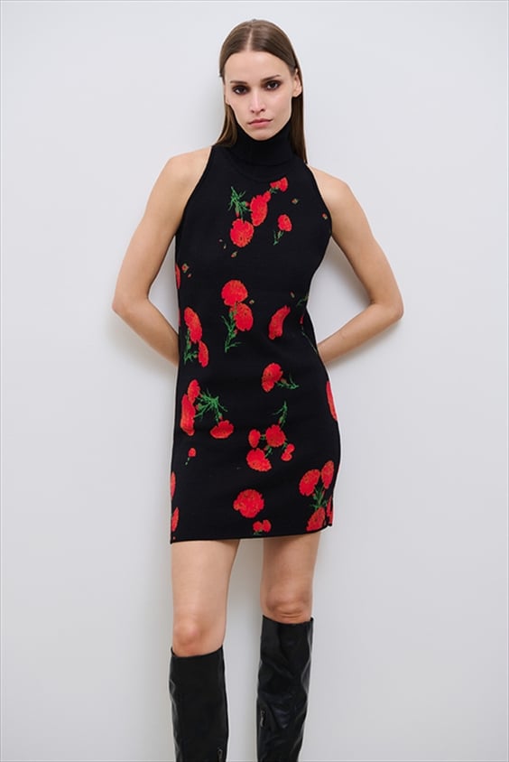 CARNATION KNIT DRESS – COMBOS KNITWEAR