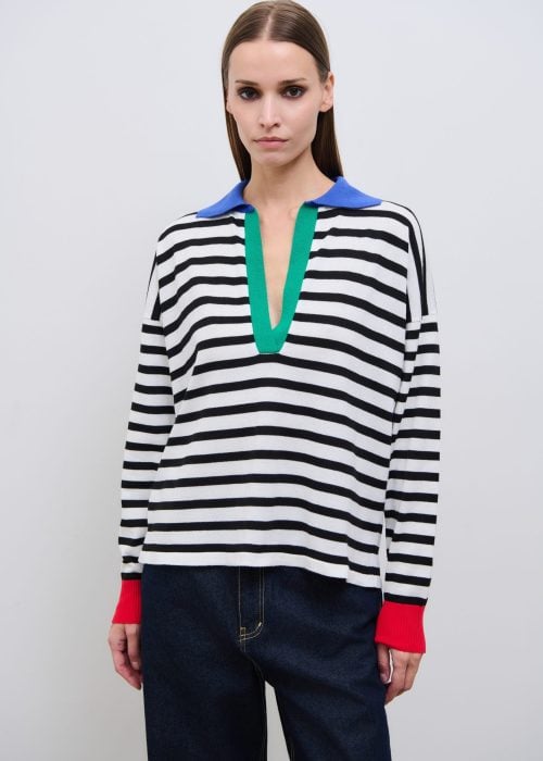 W7FABV0027(MARINA KNIT POLO) (2)